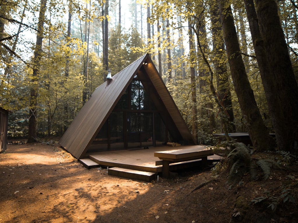 A frame houses unique design