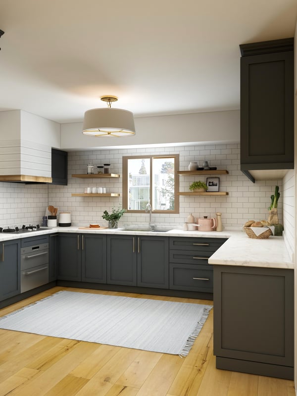 kitchenette in custom home