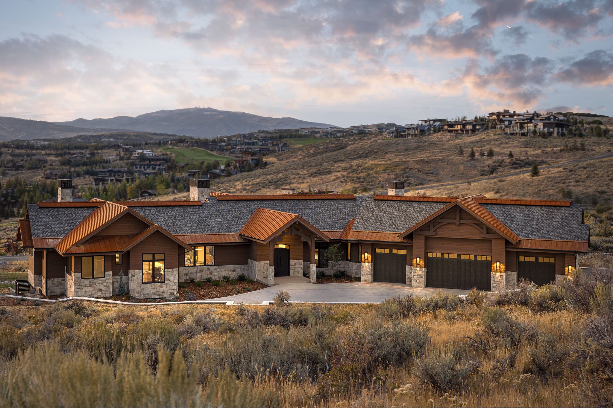 Top Architects Utah Custom Homes Design in Utah - Jewkes Design - Modern Mountain Majesty - Low Res1