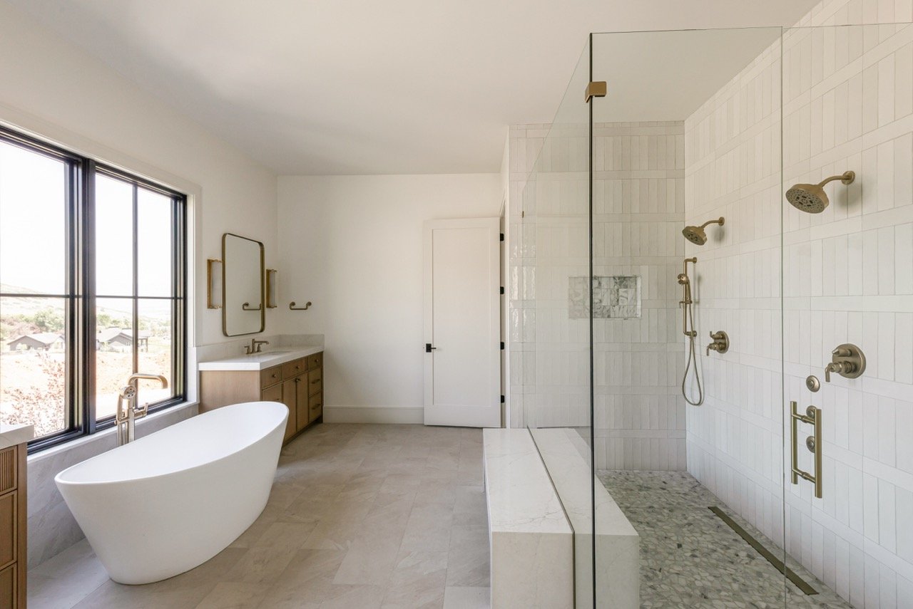 custom master bath utah architecture