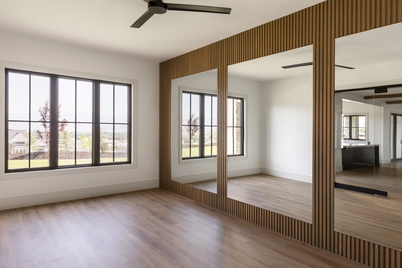 custom workout room architecture utah