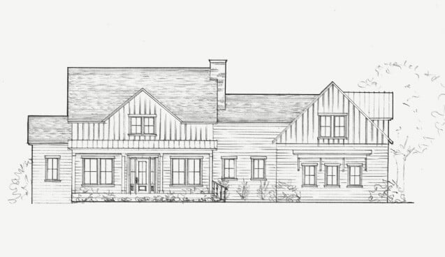 Custom Home Illustrated Custom Home Illustrated